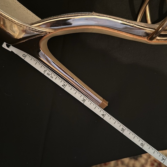 Steve Madden Gold Heels - Picture 9 of 9